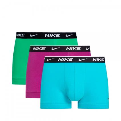 Nike Underwear Pack 3 BOXER Everyday Cotton Stretch , Multicolor, Talla - Ref.