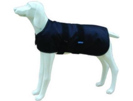 Capa para cães  Polo Norte Modelo A 70 cm Preto