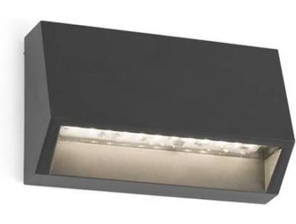 Aplique  Must (Cinzento Escuro - LED - 1.5 W - ABS)