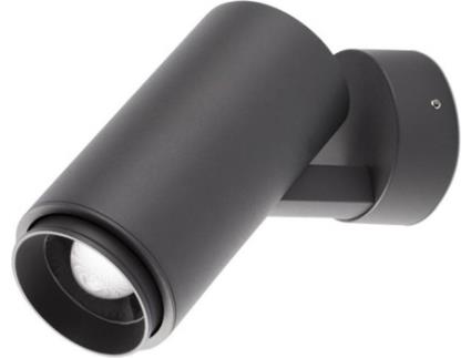 Candeeiro de Parede  Plom (Cinzento Escuro - LED - 7 W - Alumínio)