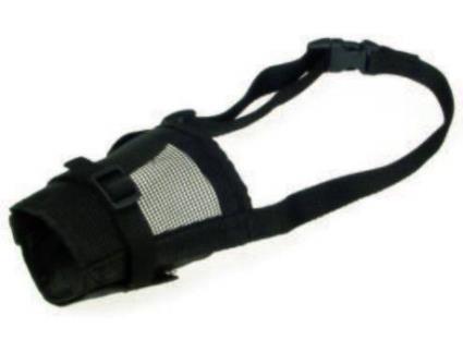Açaime para Cães  Nylon Tamanho 1 Vermelho (XL)