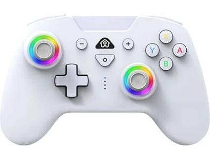 Comando Sem Fio Led Rgb ECOPLAY Para Nsw - Branco
