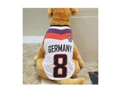 Roupas para Animais de Estimação Colete para Cães e Gatos Camisola para O Campeonato Do Mundo M XIMU