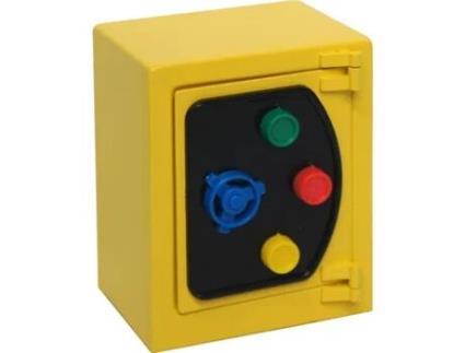 Mealheiro PORTGAIA Combinação Amarelo (130x110x90mm - Aço)