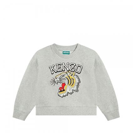 Kenzo Kids SUDADERA CON IMAGEN DE TIGRE KIDS , Gris, Talla - Ref.