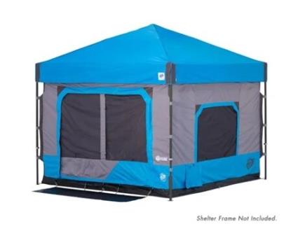 Tenda de Campismo E-Z UP Reta Azul (3x3m)