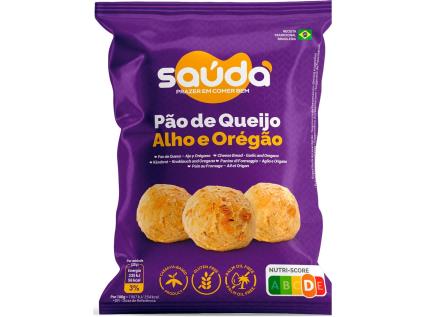 Pão De Queijo Sauda Com Alho 260g