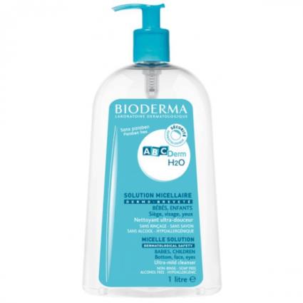 ABCDERM H20 AGUA MICELAR 1 L COM PRECO ESPECIAL