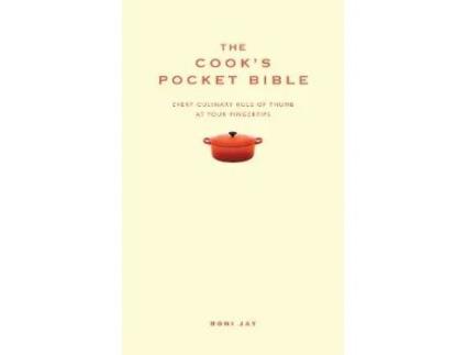 Livro the cook's pocket bible de roni jay (inglês)