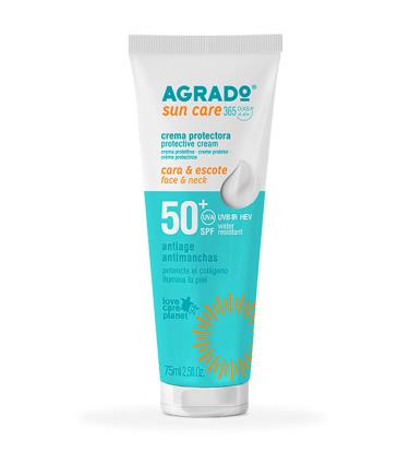 Agrado - Creme protetor facial anti-manchas FPS50+