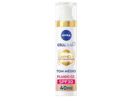 Creme Rosto Nivea Cellular Luminous Cc Spf30 40ml