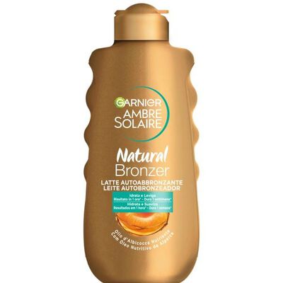 Leite Autobronzeador Natural Bronzer Garnier Ambre Solaire