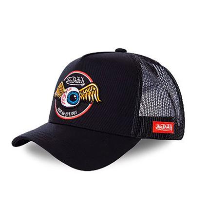 Von Dutch Gorra trucker Keep An Eye Out, Negro - Ref.
