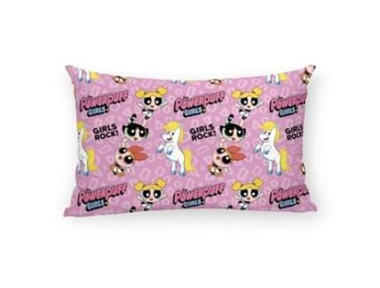 Capa de travesseiro Powerpuff Girls Powerpuff C Cor de Rosa 30 x 50 cm