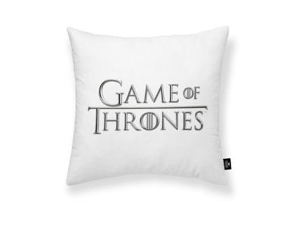 Capa de travesseiro Game of Thrones Game of Thrones A Branco 45 x 45 cm