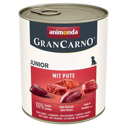Comida húmida Animonda Grancarno Junior Turkey Peru 800 g