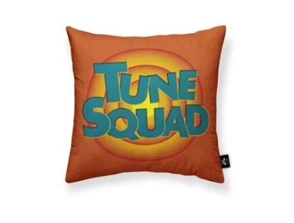Capa de travesseiro Looney Tunes Squad B Laranja 45 x 45 cm