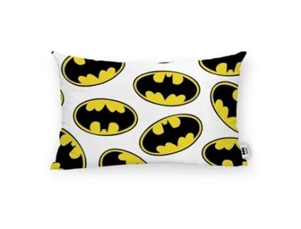 Capa de travesseiro Batman Batman White C Branco 30 x 50 cm