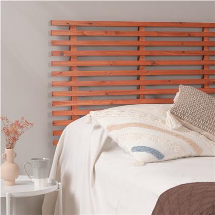 Presentes Miguel - Cabeceira Baly Madeira para camas de 90 y 80 cm - Madeira escura