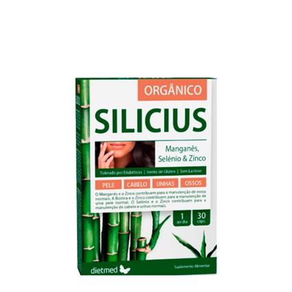 Silicius Orgânico 30 cápsulas