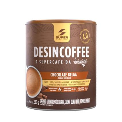 Desinchá Desincoffee Preparado em Pó com Sabor a Chocolate Belga 220g