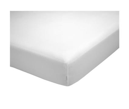 Lençol de baixo ajustável Alexandra House Living QUTUN Branco 200 x 200 cm 200 x 1 x 200 cm