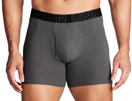 Boxers Under Armour M UA Perf Cotton 6in-GRY