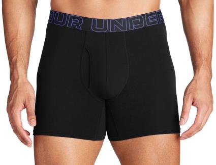 Boxers Under Armour M UA Perf Cotton 6in-BLK