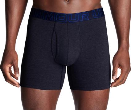 Boxers Under Armour M UA Perf Cotton 6in-BLU