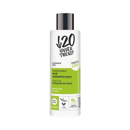 Tônico Facial de Limpeza Antibacteriano Under Twenty 200 ml