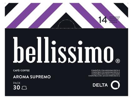 Cápsulas Café Bellissimo Aroma Supremo 30 Un