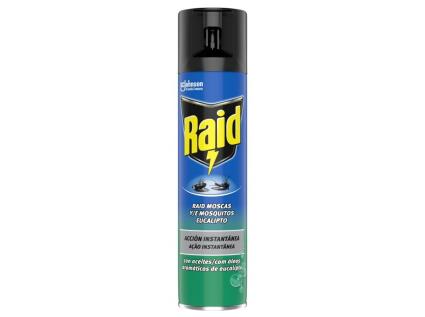 Insecticida Raid Moscas&mosquitos Eucalipto 400ml