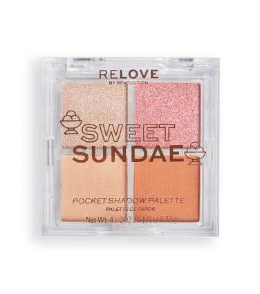 Revolution Relove - Paleta de sombras de bolso - Sweet Sundae