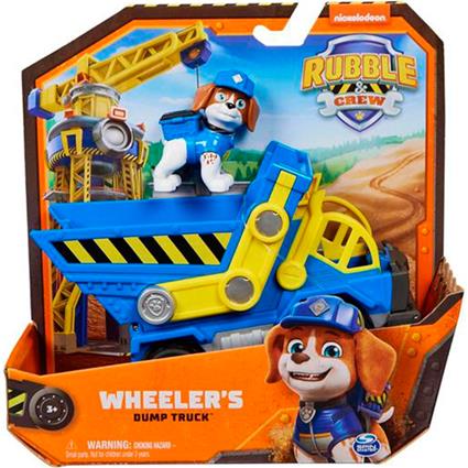 Patrulha Pata - Rubble Crew Ve?culo e Figura Wheeler