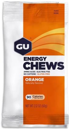 Géis de energia GU Energy GU Energy Chews 60 g Orange