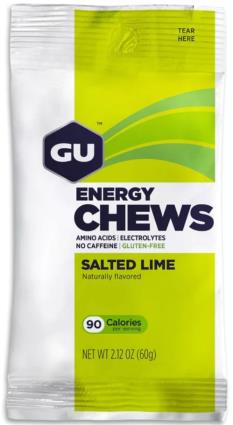 Géis de energia GU Energy GU Energy Chews 60 g Salted Lime 1 SÁC