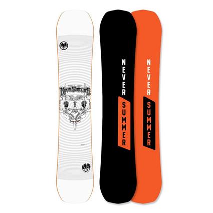 Never Summer Easy Rider Snowboard Preto 157