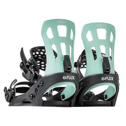 Flux Em Snowboard Bindings Prateado M