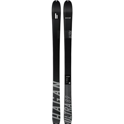 Hagan Ultra 89 Touring Skis Preto 162