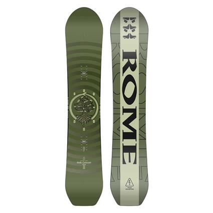 Rome Stale Crewzer Snowboard Verde 158