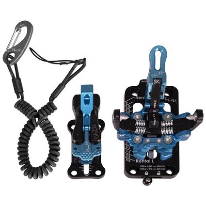 Plum Oazo 6 Rental Without Brake Touring Ski Bindings Prateado