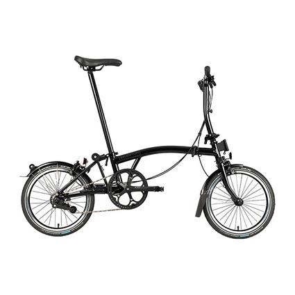 Brompton C Line 2s 54t Folding Bike Prateado