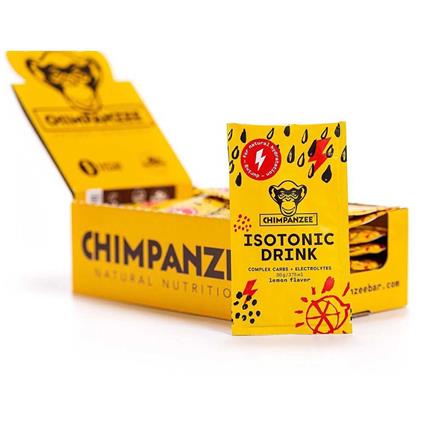Chimpanzee 30g Lemon Isotonic Drink Box 25 Units Amarelo