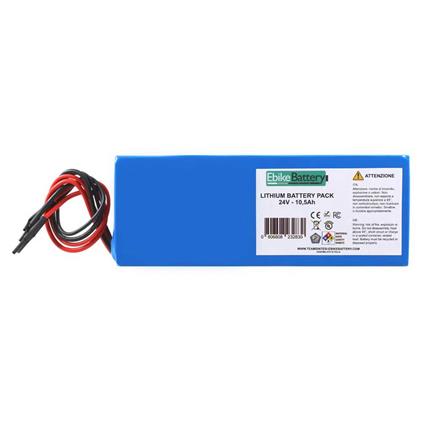 Ebike Battery 24v 12.5ah Vertical Lithium Battery Transparente