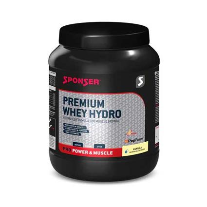 Sponser Sport Food Premium Whey Hydro 850g Vanilla Drink Transparente