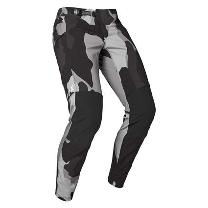 Fox Racing Mtb Defend Fire Pants Cinzento 30 Homem