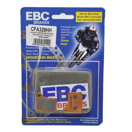 Ebc Mtb Cfa329hh Shimano Deore Hydraulic Br-m555 2001-2002 Wet Riding Disc Brake Pads Transparente