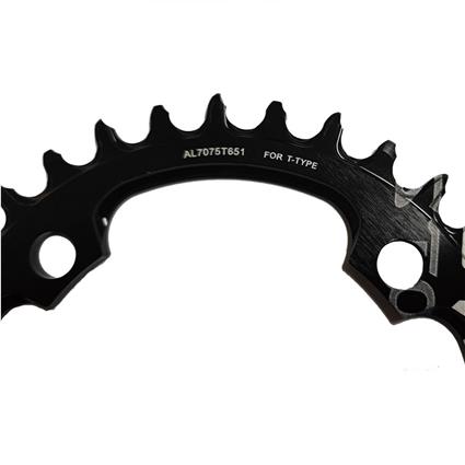 Stone Bcd104 Chainring Prateado 36t