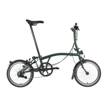 Brompton C Line 2s 54t Folding Bike Prateado