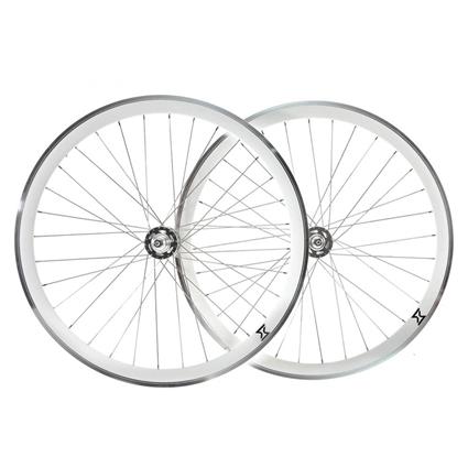 Sxt Sxt16 Single Speed/fixie 40 28´´ 700c Wheel Set Prateado